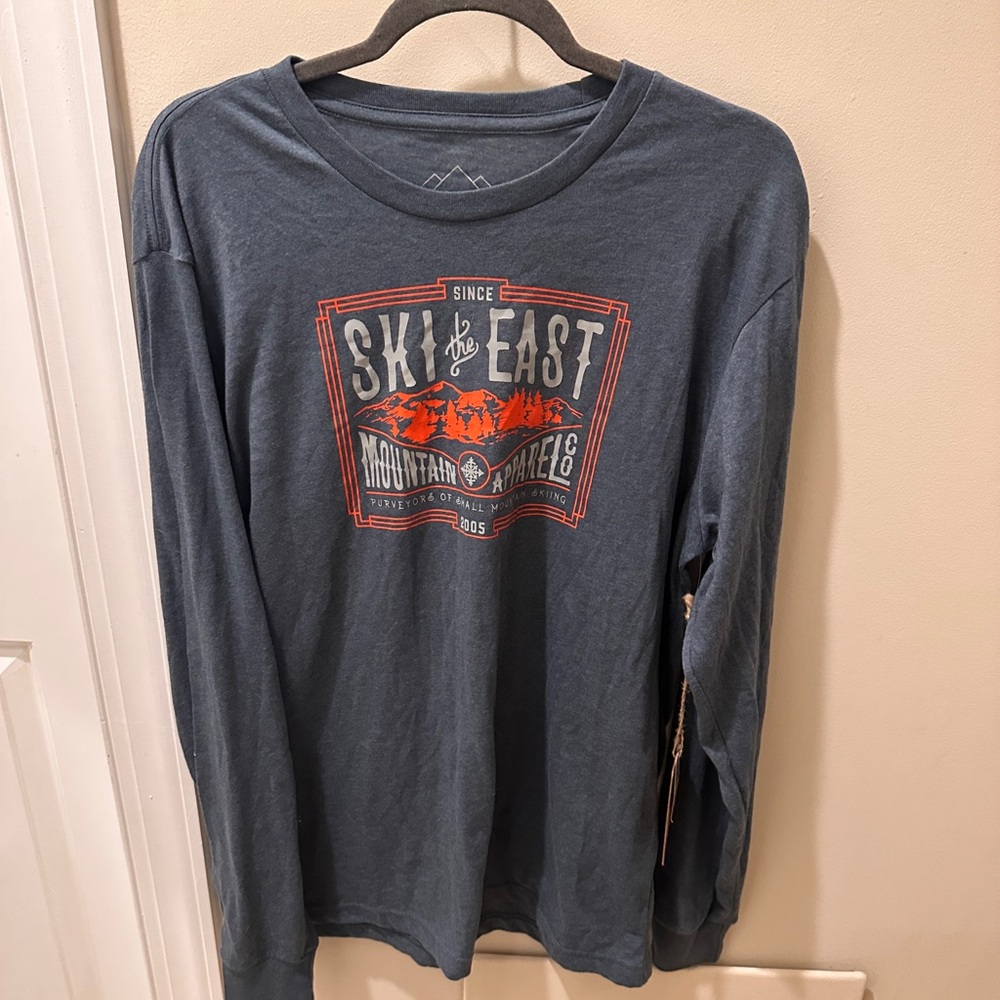 Blue Long Sleeve Tee